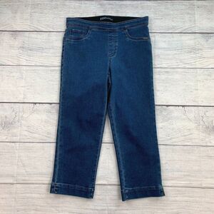 FDJ Capri Jean 4 6 Lightweight Stretch Pull on Inseam 20.5"